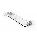 Waverly Place Collection Glass Vanity Shelf with Beveled Edges