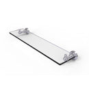 Waverly Place Collection Glass Vanity Shelf with Beveled Edges