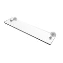 Waverly Place Collection Glass Vanity Shelf with Beveled Edges