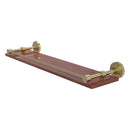 Waverly Place Collection Solid IPE Ironwood Shelf with Gallery Rail