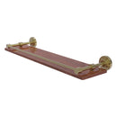Waverly Place Collection Solid IPE Ironwood Shelf with Gallery Rail