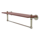 Waverly Place Collection Solid IPE Ironwood Shelf with Integrated Towel Bar