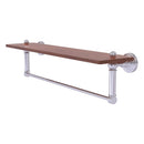 Waverly Place Collection Solid IPE Ironwood Shelf with Integrated Towel Bar