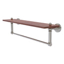Waverly Place Collection Solid IPE Ironwood Shelf with Integrated Towel Bar