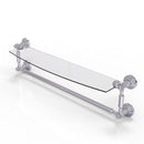 Waverly Place Collection Glass Vanity Shelf  with Integrated Towel Bar