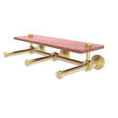 Waverly Place Porte-papier de toilette horizontal  3 rouleaux de r茅serve avec 茅tag猫re en bois