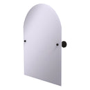 Miroir arqu茅 inclinable sans cadre avec bord biseaut茅
