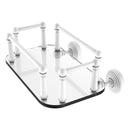 Waverly Place Collection Wall Mounted Glass Guest Towel Tray