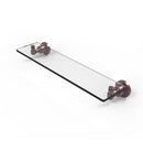 Washington Square Collection Glass Vanity Shelf with Beveled Edges