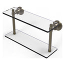Washington Square Collection Two Tiered Glass Shelf