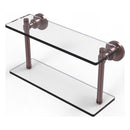 Washington Square Collection Two Tiered Glass Shelf