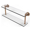 Washington Square Collection Two Tiered Glass Shelf
