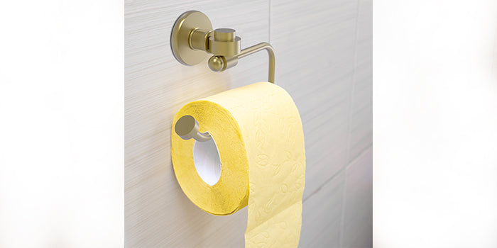 Brass European-style toilet paper holder