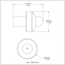 1 Inch Cabinet Knob