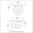 Continental Collection Tumbler and Toothbrush Holder