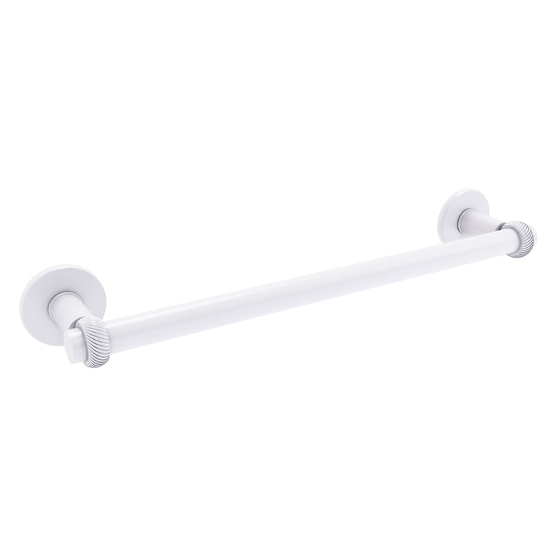 Continental Collection Towel Bar with Twisted Accents