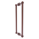 Contemporary Back to Back Shower Door Pull with Dotted Accents