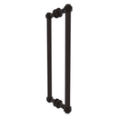 Contemporary Back to Back Shower Door Pull with Dotted Accents