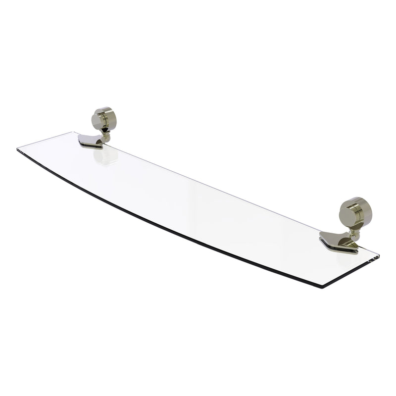 Venus Collection Glass Shelf with Smooth Accents