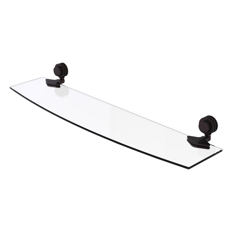 Venus Collection Glass Shelf with Dotted Accents