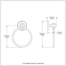 Satellite Orbit One Towel Ring