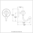 Satellite Orbit One Collection Robe Hook