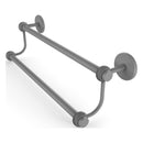 Satellite Orbit Two Collection Double Towel Bar with Twisted Accents