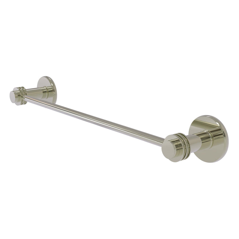 Mercury Collection Towel Bar with Dotted Accents