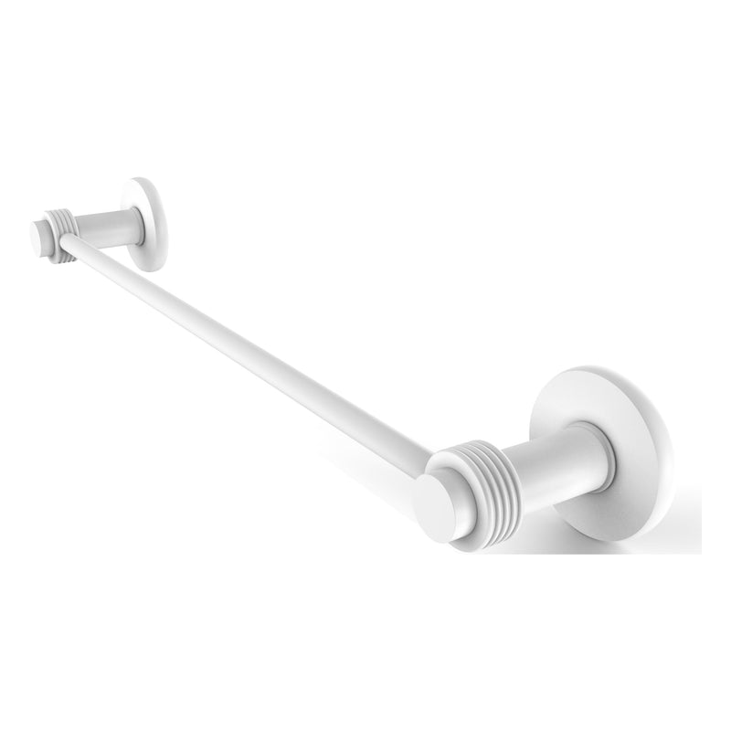 Mercury Collection Towel Bar with Grooved Accents