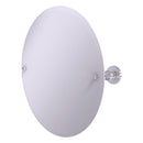 Miroir inclinable rond sans cadre avec bord biseaut茅