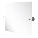 Miroir inclinable rectangulaire horizontal sans cadre avec bord biseaut茅