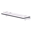 Carolina Crystal Collection Glass Shelf with Gallery Rail