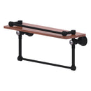 Carolina Crystal Collection Gallery Wood Shelf with Towel Bar