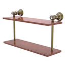 Carolina Crystal Collection Two Tiered Wood Shelf