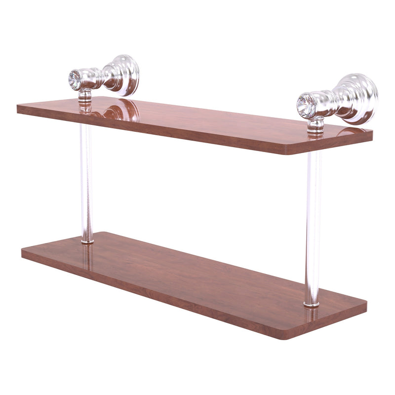 Carolina Crystal Collection Two Tiered Wood Shelf