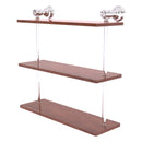 Carolina Crystal Collection Triple Wood Shelf
