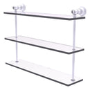 Carolina Crystal Collection Triple Glass Shelf