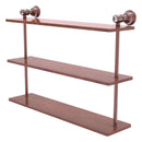 Carolina Crystal Collection Triple Wood Shelf