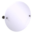 Carolina Miroir inclinable rond sans cadre avec bord biseaut