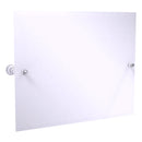 Carolina Miroir inclinable rectangulaire horizontal avec bord biseaut