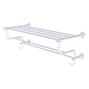 Carolina Crystal Collection Towel Shelf with Double Towel Bar
