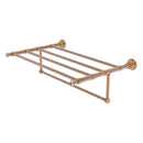 Carolina Crystal Collection Towel Shelf with Integrated Towel Bar