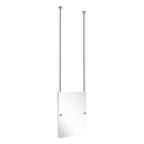 Frameless Rectangle Ceiling Hung Mirror