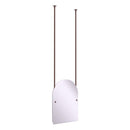 Miroir suspendu au plafond arqu茅 sans cadre