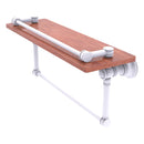 Carolina Collection Gallery Wood Shelf with Towel Bar