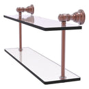 Carolina Collection Two Tiered Glass Shelf