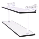 Carolina Collection Two Tiered Glass Shelf