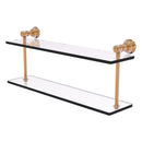 Carolina Collection Two Tiered Glass Shelf