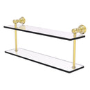 Carolina Collection Two Tiered Glass Shelf
