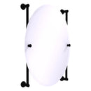 Carolina Miroir ovale mont sur rail sans cadre